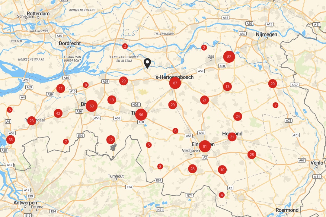 Alle Brabantse kloosters op de kaart!